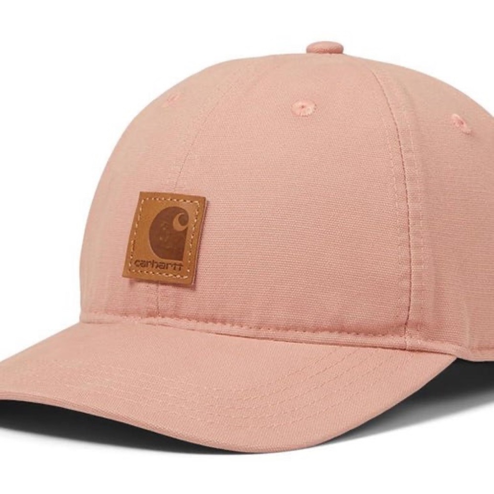 Carhartt Canvas Cap in Cameo Pink